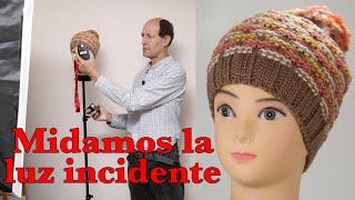 Esquema de iluminación midiendo la luz incidente Tutorial de fotografía 184 [upl. by Selimah477]