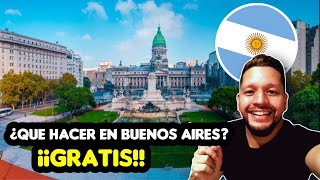 Pasear GRATIS en BUENOS AIRES   Guía Practica 2024 🔥 [upl. by Carhart]