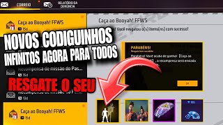 Urgente‼️ Novos CODIGUINHOS que todos PODEM RESGATAR 😳 Codiguin Infinitos PARA TODOS no free fire [upl. by Notnelc878]