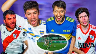 Sarmiento vs Boca  Reacciones de Amigos  Liga Argentina 2024 [upl. by Hamitaf548]