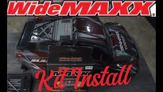 Maxx Slash WideMaxx Kit Install [upl. by Airdnal]