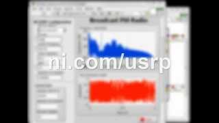 Build an FM Radio in LabVIEW using the NI USRP [upl. by Ayoted]