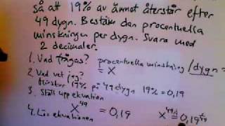 Matematik 1a 1b 1c 2a 2b 2c A Ekvationer problemlösning strategi mbo13mat01c [upl. by Ennylyak]