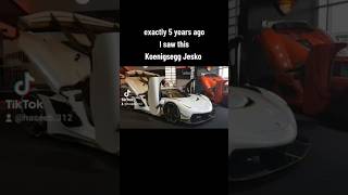 Koenigsegg Jesko unveiled in Dubai 5 years ago [upl. by Olnton]