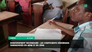 Reportage Enseignement secondaire  les coefficients désormais harmonisés en 6ème et en 5ème [upl. by Ecineg]