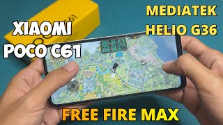 Free Fire Max in Xiaomi POCO C61 [upl. by Ettenal]