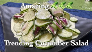 Trending Cucumber Salad  Try nyo di kauo magsisisi sa ating trending Cucumber Salad [upl. by Sonja713]