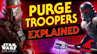 A Crash Course on Imperial Purge Troopers  Star Wars Explained Shorts [upl. by Annawt]