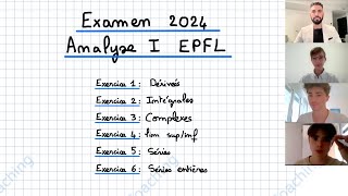 Examen 2024 Analyse I EPFL  Correction Détaillée des Exercices Clés pour Réussir [upl. by Alla]