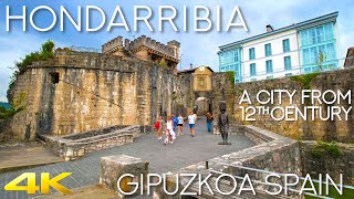 Tiny Tour  Hondarribia Spain  An incredibly beautiful ancient city from 12th century 2019 Autumn [upl. by Lanie]