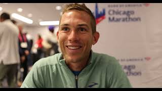 CJ Albertson Talks 2024 Chicago Marathon Debut After Top American Finish in Boston [upl. by Billye]