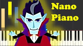 Halloween Costume Party Theme Song Piano Tutorial [upl. by Ettelliw]