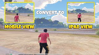 35 Update IPAD View New Trick Spilt Screen Working 100 PUBG Mobile pubgalishayt ipadview [upl. by Thin]