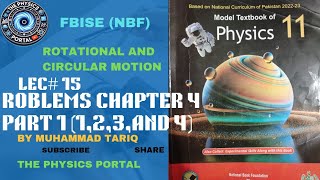 Numerical Problems Chapter 4 part 1 Rotational and Circular Motion [upl. by Coral]