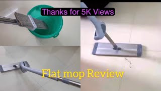 Flat Mop Review in Tamil  Unboxing mop review in Tamil flat mop without bucket  flat mop mop [upl. by Asyle570]