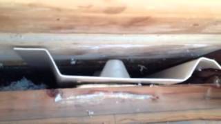 How to install rafter vents from the outside [upl. by Doner971]