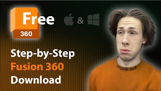 🔶 How to Get Fusion 360 for Free Hobbyist and Personal Use [upl. by Barling]