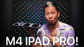 M4 iPad Pro w OLED Display Apple Pencil Pro amp Magic Keyboard  First Look amp HandsOn [upl. by Sinnod]