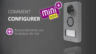 Mini Note Plus  installation du vidéophone [upl. by Nissie]