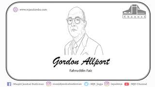 Ngaji Filsafat 214  Gordon Allport  Kepribadian Filsafat Manusia [upl. by Charlet]