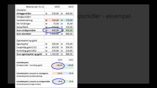 72 Analyse av finansieringen i et foretak [upl. by Anaerb]