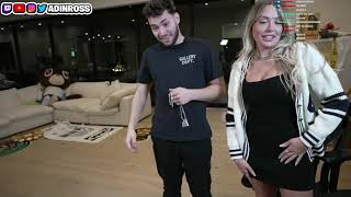 Corinna Makes Adin Ross Bricked Up On Stream [upl. by Mari]