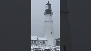 Portland Head Light Lighthouse in Cape Elizabeth Maine [upl. by Gitlow]