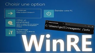 Lenvironnement de récupération Windows RE 🛠️Réparation ou création pour Windows 10 et 11 [upl. by Bonine]