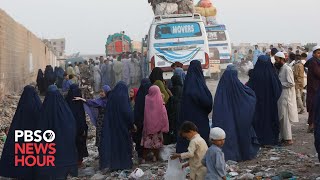 Afghans seeking refuge in Pakistan ordered to leave or face forced deportation [upl. by Dryfoos]