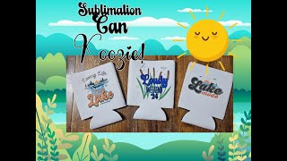 Lets Create Sublimation Can Koozies sublimationtutorial sublimationblanks heatpress cankoozie [upl. by Griff432]