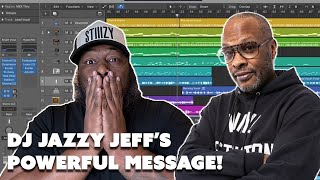 DJ Jazzy Jeff explains the DIE EMPTY Mentality  Reaction  Poly Rob [upl. by Johannah]