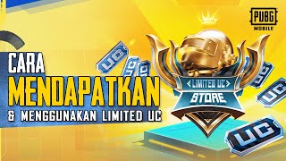 PUBG MOBILE  Cara dapetin amp menggunakan Limited UC [upl. by Tegan]