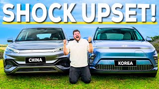 2024 BYD Atto 3 vs Hyundai Kona Electric Review Sht just got real [upl. by Aisatana]