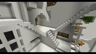 Eschers Relativity in Minecraft [upl. by Nivrag]