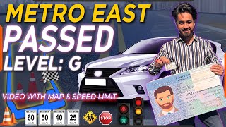 Metro East G Full Road Test  Real Road Test  Modified Route  Student Nailed It [upl. by Moclam]