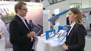 bautec 2018 Schöck Tronsole  innovative Trittschalldämmung [upl. by Natal]