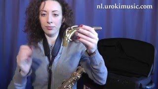 Saxofoon Leren Spelen C1 S1 L1 Saxofoonles Studie Klasse Muzieknoten Bladmuziek Melodie Cursus S [upl. by Led865]