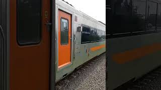 KAPangandaran dgn Gerbong Panoramic ya Kmbli mlintas cpat di Jlur 1 Tjuan GambirBanjar keretaapi [upl. by Lorain]