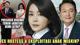 SKANDAL MEMALUKAN EXHOSTESS EKSPLOITASI ANAK MISKIN FAKE STOCK FIRST LADY SOUTH KOREA KIM KEONHEE [upl. by Ahtreb164]