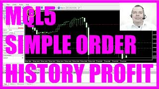 MQL5 TUTORIAL  SIMPLE ORDER HISTORY PROFIT [upl. by Osanna880]