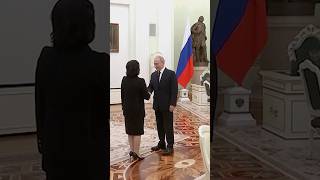 Russias Putin Meets North Koreas Top Diplomat in Moscow [upl. by Ahsal]