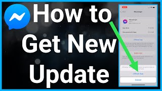 How To Get The New Messenger Update [upl. by Nahs619]