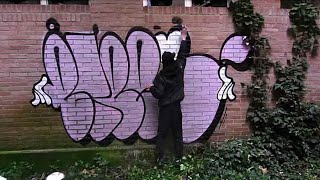 ASMR Graffiti quotＲＡＷ ＳＨＯＴquot 2 ÉTER ❤ throw up [upl. by Aridaj]