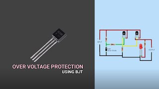 How to Make Overvoltage Protection Circuit Using BJT [upl. by Llet718]