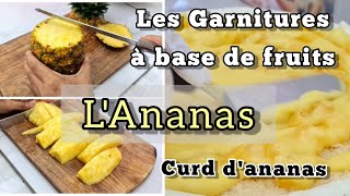 Crème dananas comment utiliser lananas en cake design [upl. by Wojak]