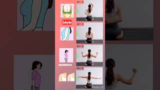 Belly Waist and Lower Body Exercises shorts yoga fatloss viralshorts absworkout26 [upl. by Nire681]