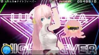 Luka Luka ★ Night Fever  Project Diva Extend PSP [upl. by Bastian]