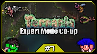 Looting The Jungle amp Random Teleports  Terraria 13 Expert Mode CoOp Episode 7 [upl. by Aecila]