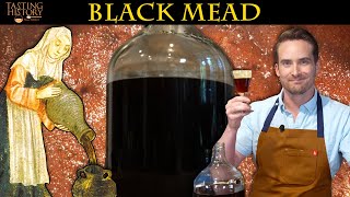 Making the Black Mead of Medieval France  Bochet [upl. by Fergus]