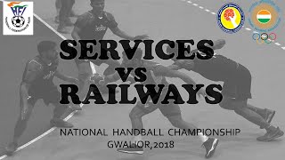 Services Vs Railway handball match [upl. by Konstantine]